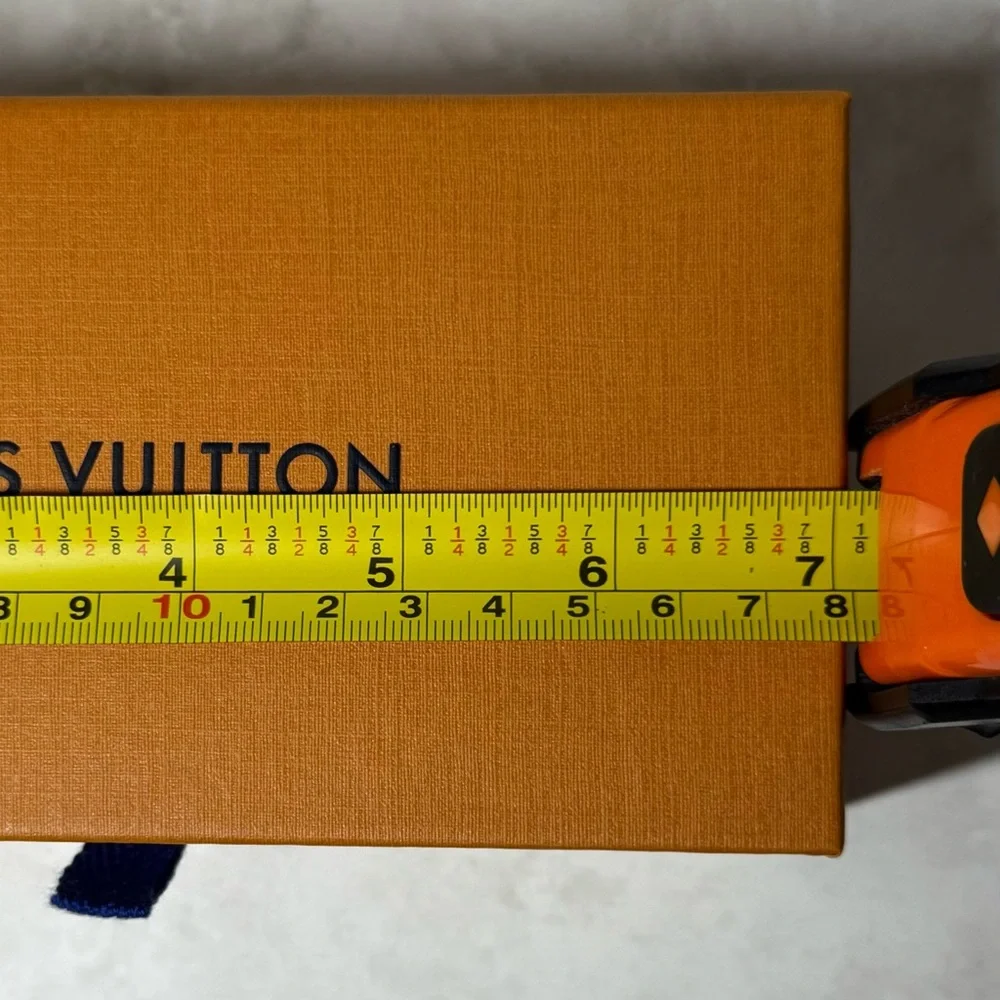 Louis Vuitton | Gift Storage Box & Ribbon Set | Orange | 3.5
